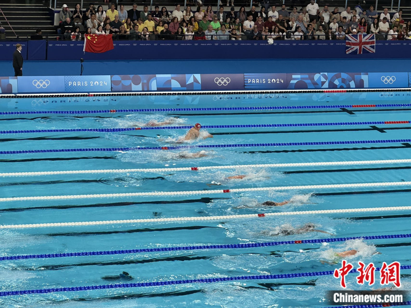 覃海洋以58秒93晋级巴黎奥运会男子100米蛙泳决赛