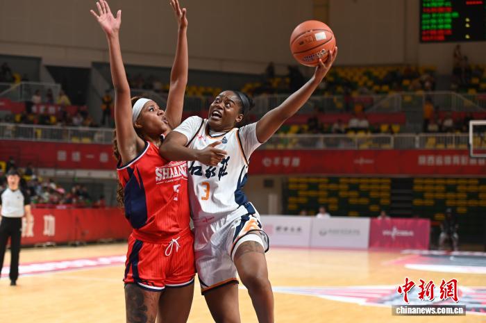 陕西女篮首胜！库克斯砍40+17助球队逆转石家庄